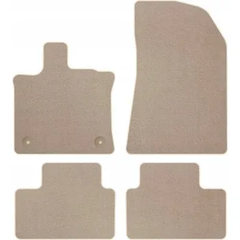 autokoberec Kobercové rohože Edecor velurové 4 ks