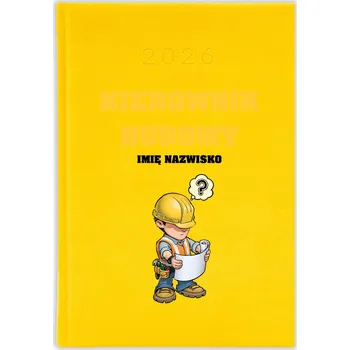 Diář Knižní diář 2026 A5 FunnyCase žlutý
