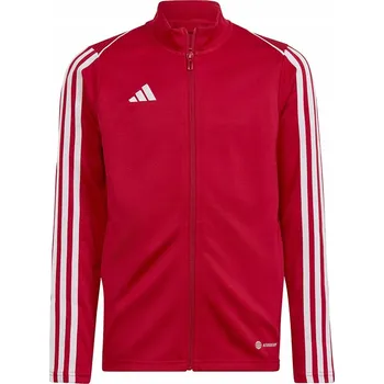 Pánská mikina Mikina adidas TIRO 23 JKT Junior HS3527 - ČERVENÁ, 164 CM