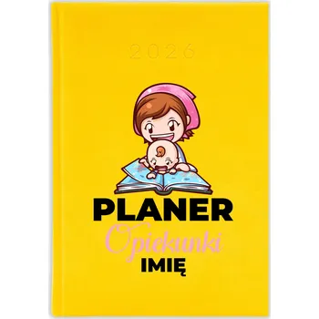 Diář Knižní diář 2026 A5 FunnyCase žlutý