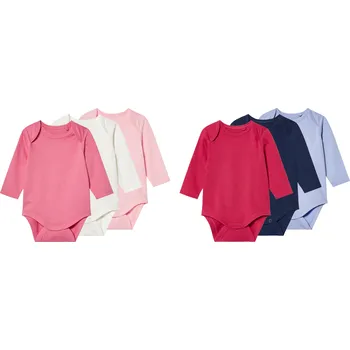 Kojenecký body lupilu® Dívčí body, 3 kusy