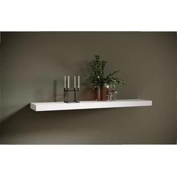 police ADRK Nástěnná police ANDREA WM 120, bílá mat