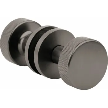 Dveřní kování AT - KOULE TUJA - R 7S bez spodní rozety, koule otočná/otočná T - Titan