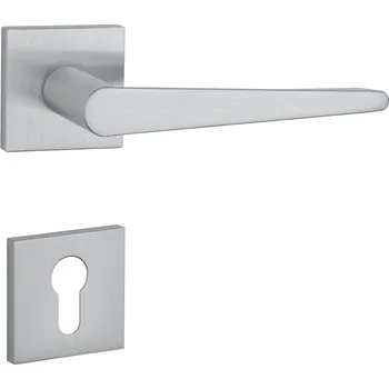 Dveřní kování AT - ARNICA - HR 7S rozety PZ, klika/klika OCS - Chrom broušený