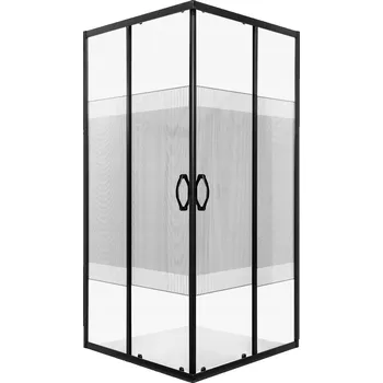 Sprchový kout Xenia Duo BLACK 80