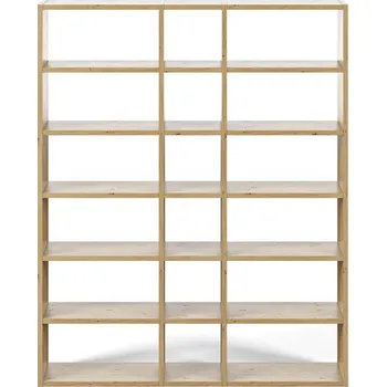 Knihovna Knihovna v dekoru dubu 182x224 cm Pombal - TemaHome ID_990072