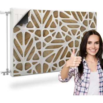 Obraz Magnetická podložka na radiátor, kryt 90 x 60 cm, hnědá