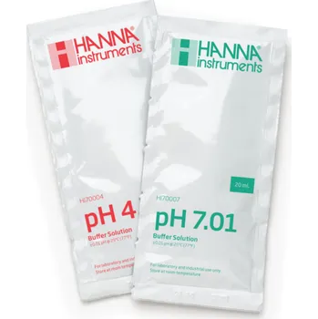 Bazénová chemie 5 x 20 mL pH 7,01 a 5 x 20 mL pH 4,01