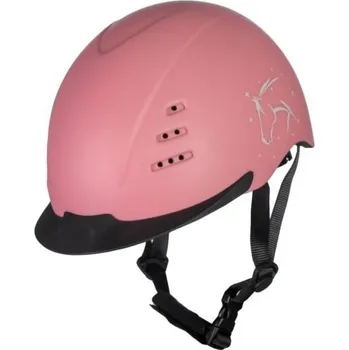 Jezdecká přilba HKM Helma jezdecká Kali HKM, dětská, pink Obvod hlavy: 53-56,5 cm