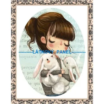 Panel bavlna - HOLČIČKY-190-04