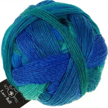Příze Schoppel Wolle Lace ball 2360 Türkismühle (Merino příze Lace ball 2360 Türkismühle)
