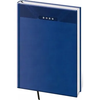 Diář Knižní kalendář pro podnikatele 2025 A5 Helma modrý