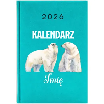 Kalendář Knižkový kalendář 2026 A5 FunnyCase modrý