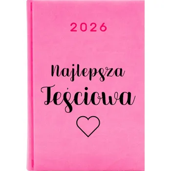 Kalendář Knižkový kalendář 2026 A5 Cute Cups růžový