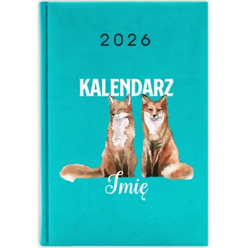 Kalendář Knižkový kalendář 2026 A5 FunnyCase modrý