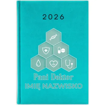 Kalendář Knižkový kalendář 2026 A5 FunnyCase modrý