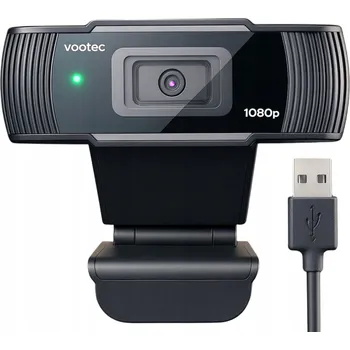 IP kamera Webová kamera eAdaptery EA-032 1080p s vestavěným mikrofonem USB 2.0