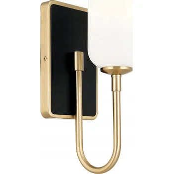 Nástěnné svítidlo Nástěnné svítidlo Kichler bílé, černé, zlaté G9 3 W