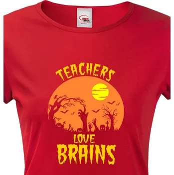 Dámské tričko Dámské tričko pro učitelku, Barva Červená, Velikost 2XL, Canvas Dámské tričko s krátkým rukávem Bezvatriko.cz 2967