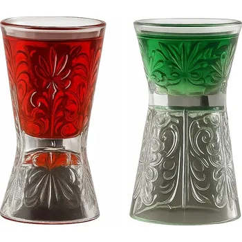 Sklenice Sklenice na vodku RCR Tattoo, bezbarvé, 60 Ml 1 ks