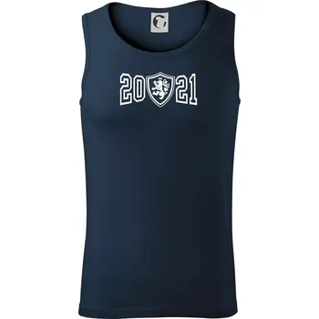 Pánské termoprádlo Narozeninový motiv - znak - 2021 - Tílko pánské Core - M ( Námořní modrá (velmi tmavá - téměř černá) )