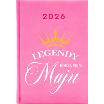 Kalendář Knižkový kalendář 2026 A5 růžový