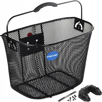 Košík na láhev Přední košík na kolo FISCHER černý