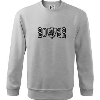 Chlapecké tričko Narozeninový motiv - znak - 2022 - Mikina Essential dětská - 146 cm/10 let ( Světlešedý Melír )