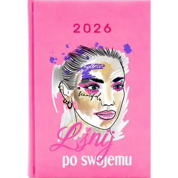 Kalendář Knižkový kalendář 2026 A5 růžový