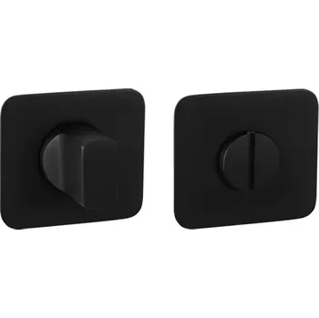 Dveřní kování GK - ROZETA ONE - HR rozety WC Grafit černá (78)