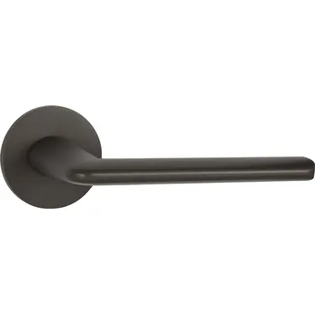 Dveřní kování TI - ELIPTICA - R 3098 5S klika/klika, bez spodní rozety T - Titan (141)