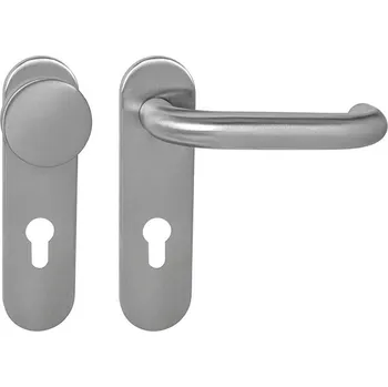 MPK - COSLAN SPECIÁL - SOK PZ otvor pro vložku, 72 mm, koule/klika pravá BN - Broušená nerez