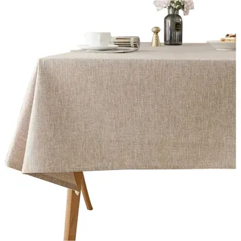 ubrus Obrus meble odnowa béžový obdélníkový 140x240 cm polyester hladký boho