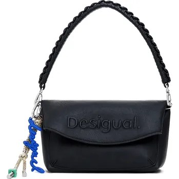 Oblečení a móda Desigual Dámská crossbody kabelka Half Logo Trokel Bla 25WAXPAL2000 + 2 měsíce na vrácení zboží