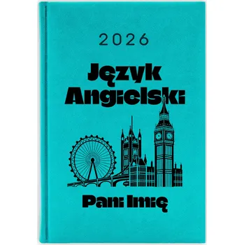 Kalendář Knižkový kalendář 2026 A5 FunnyCase modrý