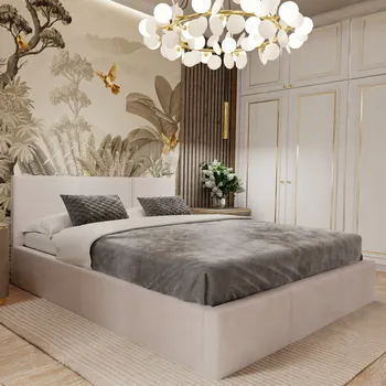 Postel Muralo 160x200 krémová