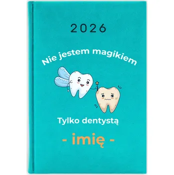 Kalendář Knižkový kalendář 2026 A5 FunnyCase modrý