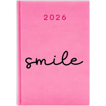 Kalendář Knižkový kalendář 2026 A5 FunnyCase modrý