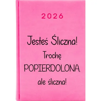 Kalendář Knižkový kalendář 2026 A5 Cute Cups růžový