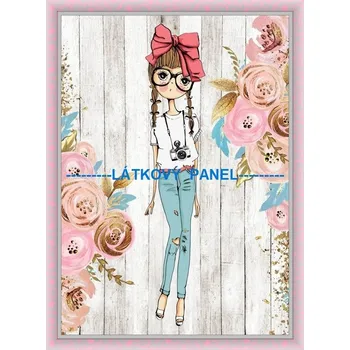 Panel bavlna - HOLČIČKY-190-31