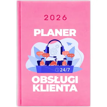 Kalendář Knižkový kalendář 2026 A5 FunnyCase růžový