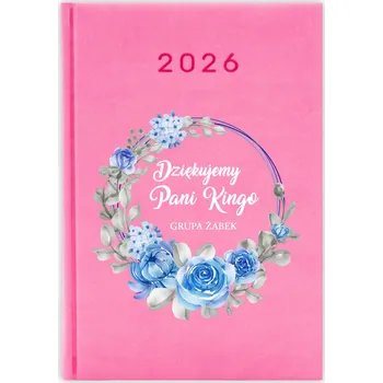 Kalendář Knižkový kalendář 2026 A5 FunnyCase modrý