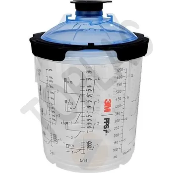 3M PPS 2.0 MIDI sada - míchací nádoby, 400 ml, 200 micronů - 26112