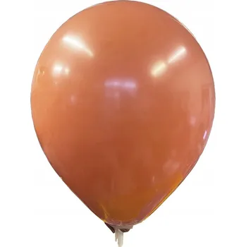 Balónek BALÓNKY B&C PASTELOVÉ REZAVÉ RUDÉ 12" 10 Ks