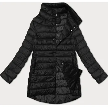 Dámská cargo bunda Dámská černá prošívaná bunda se stojáčkem- lehce zateplená, odstíny černé S (36) i392_25010-46