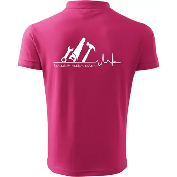 Pánská košile Ekg řemeslník každým coulem - Polokošile pánská Pique Polo 203 - 5XL ( Purpurová )