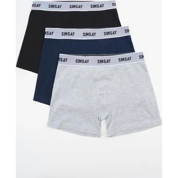 Boxerky Sinsay - Sada 3 boxerek - vícebarevná - 701EL-MLC - 701EL-MLC-XXL