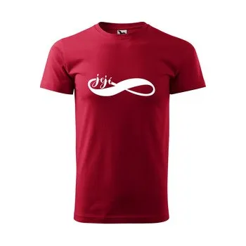 Pánská móda Tričko s potiskem Navždy její: červené 3XL