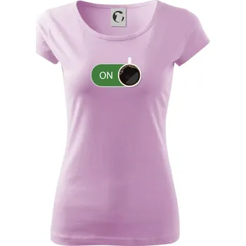 Dámské tričko Káva ON - Dámské triko Pure - 2XL ( Orchid )