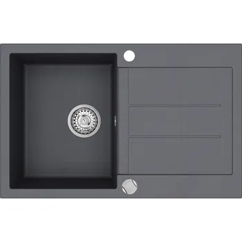 Granitový dřez Granitový dřez Helika TESA SQT101 graphite